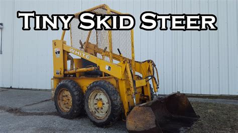 white skid steer 4-25 l|White Skidsteers .